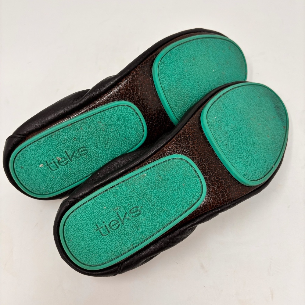 Tieks Ballet Flats Matte Black Size 10 - Picture 4 of 5